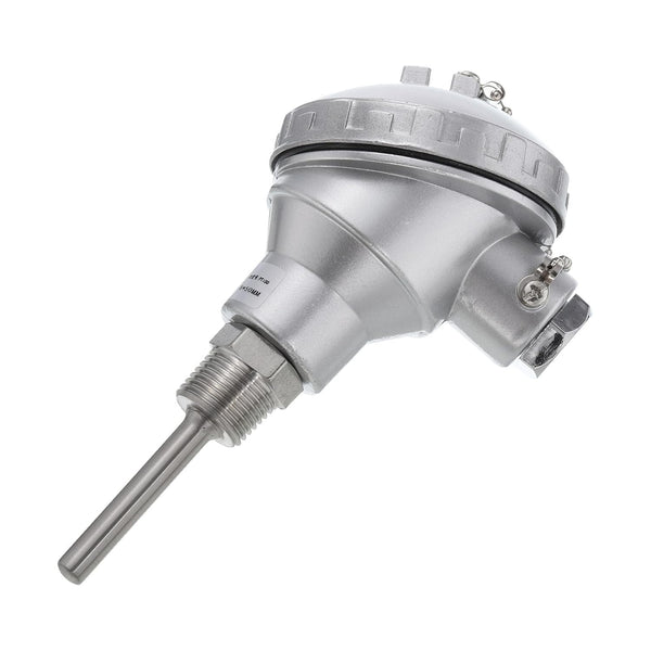 MECCANIXITY PT100 1/2" NPT RTD Thermocouple Stainless Steel Temperature Sensor Probe -50 to 420C, 8x50mm