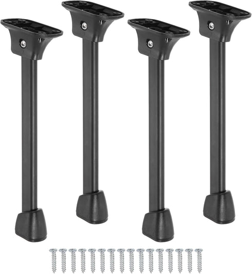 uxcell Folding Table Legs, 4pcs 20cm(8") Metal Foldable Table Furniture Legs Laptop