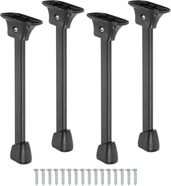 uxcell Folding Table Legs, 4pcs 20cm(8") Metal Foldable Table Furniture Legs Laptop
