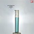 Graduated Measuring Cylinder - Polypropylene Plastic 25ml 10-Pack