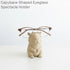 YcaeyLnaR Capybara-Shaped Eyeglass Spectacle Holder | Eyewear Organizer Frame Stand for Home, Office, Desk & Nightstand
