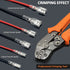 Tnisesm 380Pcs Quick Splice Male and Female Wire Spade Connector, Wire Crimp Terminal Block Assortment Kit