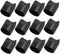 DOITOOL 12pcs Folding Chair Foot Caps V-Shaped Stabilizer End Caps Non-Slip Leg