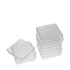 Othmro Rectangular Plastic Petri Dish 100mmx17mm, 10pcs Pipettes for Culturing Cells and Scientific Use