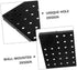 Pegboard Wall Organizer Panel Sturdy Plastic Storage System for Workbench and Garage Simple Installation Strong