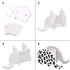 Keyboard Wrist Rest Pad Ergonomic Mouse Pad Set, Non-Slip PU Base for Laptop, Home, Gaming, Office