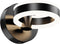 LED Wall Sconces with ON/Off Switch, Matte Black Rotatable Hardwired Wall Light