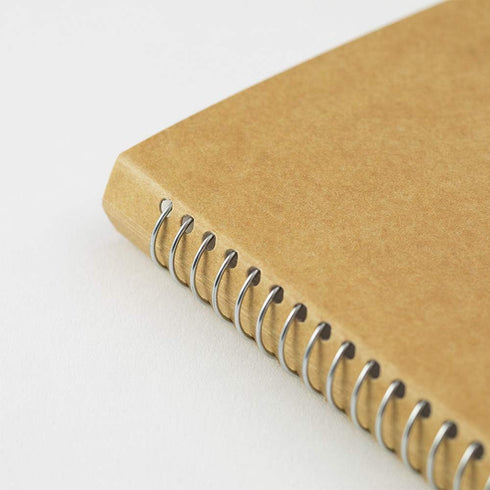 Travelers 15245006 Spiral Ring Notebook, A5 Slim, Unruled, Polar Bear, MD White, 2 Pack