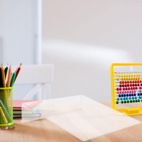 Transparent Slant Board Rack for Writing, Lightweight Acrylic Painting Board, Anti-skid Drawing Desk Board