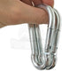 3.5" 660LB Hammocks, Heavy Duty Carabiners - Weight Capacity Per Clip - Strong Spring Action Snap Hook Attachment
