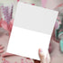 Baby Girl Pink Stork Thank You Greeting Cards, 25 Pack with Envelopes, Baby Shower Invitation Celebratory Gift Cards –