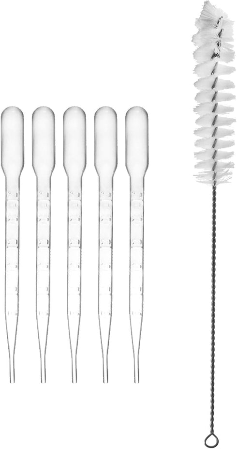 EISCO Ultimate Plastics Kit - 15 Piece Science Lab Set with 5 Polypropylene Beakers, 4 Graduated Cylinders, 5