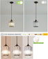Meimond 1 Bulb Crystal Pendant Lights Black Light Cluster Ceiling,Modern Hanging Light Fixture for Kitchen