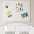 Large Bulletin Board 48 x 36 Inches, Foldable Notice Pin Board for Wall, Decorative Felt Pin Board