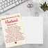 mmuue Happy Anniversary Card for Husband, Romantic Anniversary Card Gift from Wife, Thank You Husband Card, Sweet
