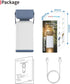 Dimmer, LED Outdoor Portable Cordless Table Lamp with Handle, Rechargeable Battery, Stepless Waterproof Hanging LED