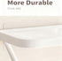 Self Adhesive Toilet Paper Holder with Shelf, No Drill Wall Mounted Bathroom Tissue Holder, Sticky TP Roll Holder