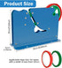 Metal Tape Bag Sealer with 6 Roll Tapes & Trimmer, Manual Food Sealer Machine for Heavy Duty Bag Sealing