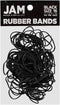 JAM PAPER Durable Rubber Bands, Size 16, Black Multi-Purpose Rubberbands, 100/Pack