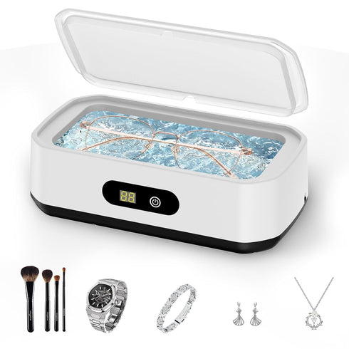 2025 50kHz 5 Dentures-304 PKBD Upgrade Large Capacity Ultrasonic Cleaner, Ultrasonic Cleaner Machine with Modes Timer