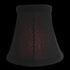 CSO-1024-5BLK/WH 3 5 4.5, Royal Designs, Inc. Softback Bell Chandelier Shade, x x Black