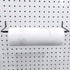 5 Pack Extendable Pegboard Paper Towel Holder, Pegboard Hook for Workshop, Garage, Kitchen, Laundry Room