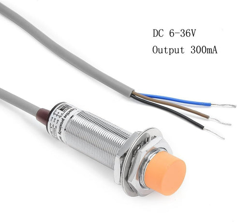 LJ18A3-8-Z/BX 8mm Approach Sensor, Inductive Proximity NPN NO Switch, DC 6-36V