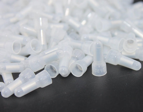 1000pcs Closed End Wire Crimp Connectors by Rextin, Protective Wire Crimp Cap Terminals CE1
