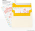LUXPaper A2 Invitation Envelopes | Peel & Press | Sunflower Yellow | 4 3/8" x 5 3/4" | 80lb. Text | 50 Qty