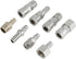 8pcs BSP 1/2" Air Hose Coupler Quick Connector Set for Pneumatic Plug Socket