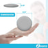 Neoera 5 Pack Door Stopper Wall Protector, 2.3" Rubber Bumper with Premium Self Adhesive Sticker (Gray)