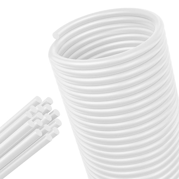 25FT Backer Rod, 1/2 Inch Diameter Foam Caulk for Concrete Expansion Joint Filler, White Weather Strip
