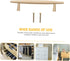 Brass Cabinet Pulls Centers Solid Drawer Handles for Wardrobes Cabinets Bedside Tables Modern Minimalist Furniture