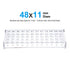 uxcell 2 Kind of Test Tube Rack Holder Lab Stand Acrylic 48-Well Clear for 1.5ml, 2ml