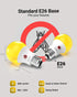 Sunco Lighting 2 Pack A19 LED Bug Light Bulbs, Outdoor Yellow Dusk to Dawn, 9W Auto On/Off, Photocell Sensor