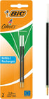 BIC Ballpoint Pen 4 Colours, 2 Items (Green)