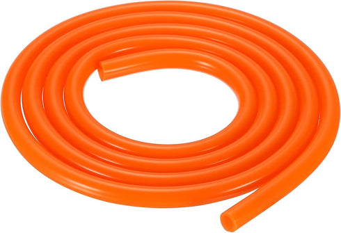DMiotech 5/32" ID 1/4" OD Orange Silicone Tube, 3.3 Feet Industrial Silicone Tubing for Water Air Pump