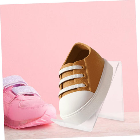 6pcs Alipis Shoe Rack for Boys and Girls Acrylic Stand Display Stand for Sandals Sneakers Retail Shop Use
