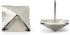 Dritz Home 44272 Nickel Square Decorative Nails, 3/4-Inch (10-Piece)