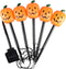 Ochine Solar Halloween Pumpkin Garden Stake Lights for Halloween Decorations, Halloween Ghosts