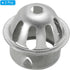 PATIKIL Dome Gutter Guard Filter, 2 Pack 304 Stainless Steel Downspout Strainer for Stops Leaves Debris, Fits 1.8-2 Inch