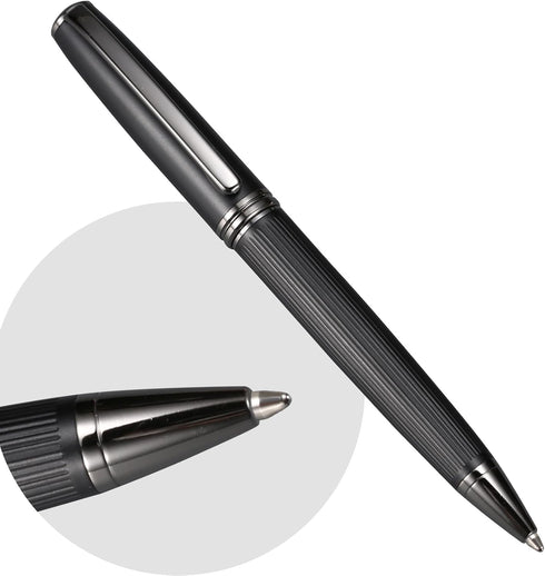 Ballpoint Pen, Essential Business Nice Pens, Metal Smooth Writing Stylish Design, Luxury Gift Case for Men