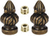 WOEIFGV Bronze Metal Lamp Finial Knob Lamp Decoration for Lamp Shade Standard Lamp