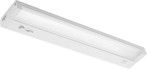 Maxxima 18 in. LED Under Cabinet Lighting, Dimmable, Linkable, Hardwired or Plug