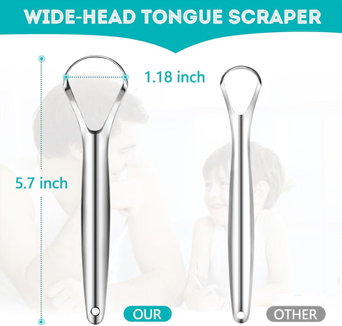 COZY EZ Tongue Scraper + Rolling Cart