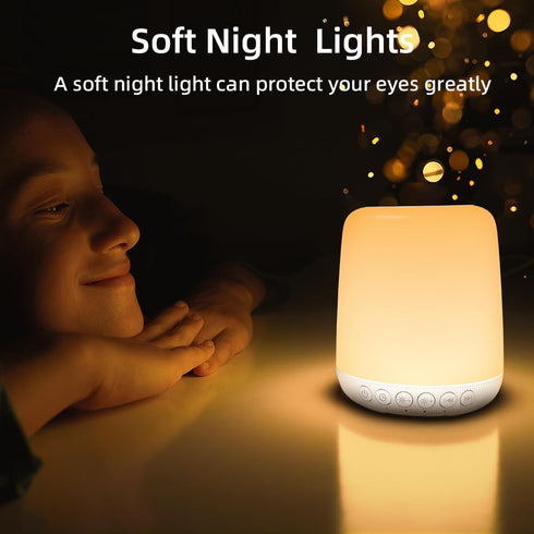 iMosleep Dimmable 20 4 Night Light LED Touch Night with Levels of Brightness Timer Rechargeable Battery for Bedroom