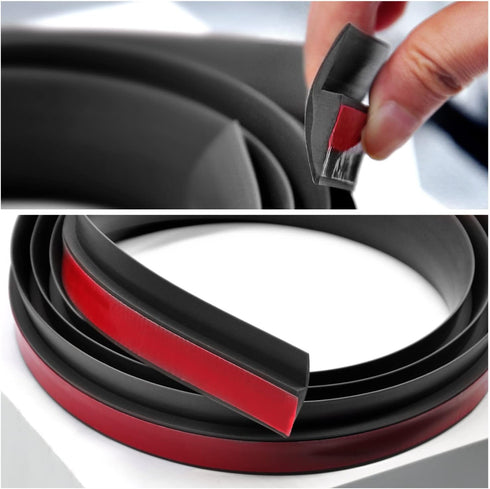 Carpet & Floor Edging Trim Strip, Self Adhesive PVC Floor Transition Strip for Doorways with Height Less Than 3 MM