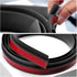 Carpet & Floor Edging Trim Strip, Self Adhesive PVC Floor Transition Strip for Doorways with Height Less Than 3 MM