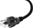 6Ft 14 Gauge 3 Prong Heavy Duty Universal AC Appliance Replacement Power Supply Cord Cable, Black