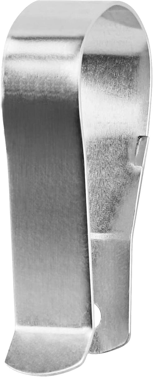 Visor Clip Replacement for Genie Remote Transmitter Visor Clip 37768A, Stainless Steel, 2 Pack